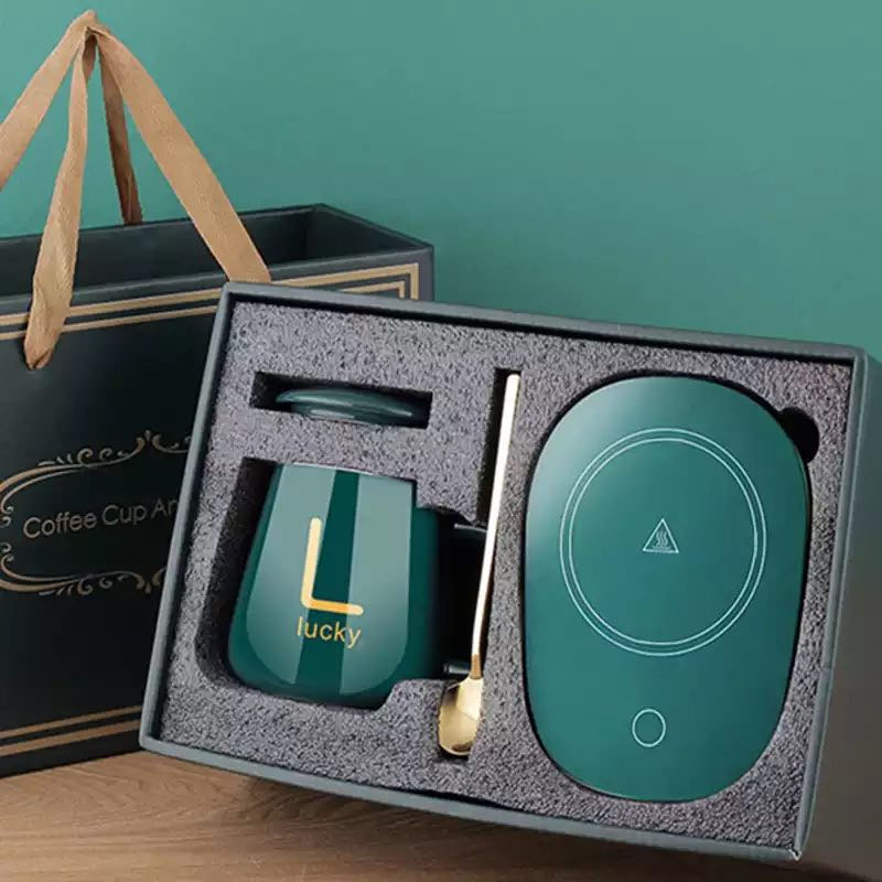 Преміум набір чашка з підігрівом